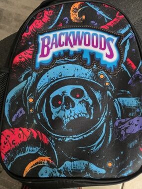 Backwoods Neon Skull Astronaut Backpack